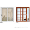 Modernong aluminyo sliding door